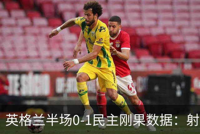 英格兰半场0-1民主刚果数据：射门8-3 射正4-1 预期进球1.31-0.69